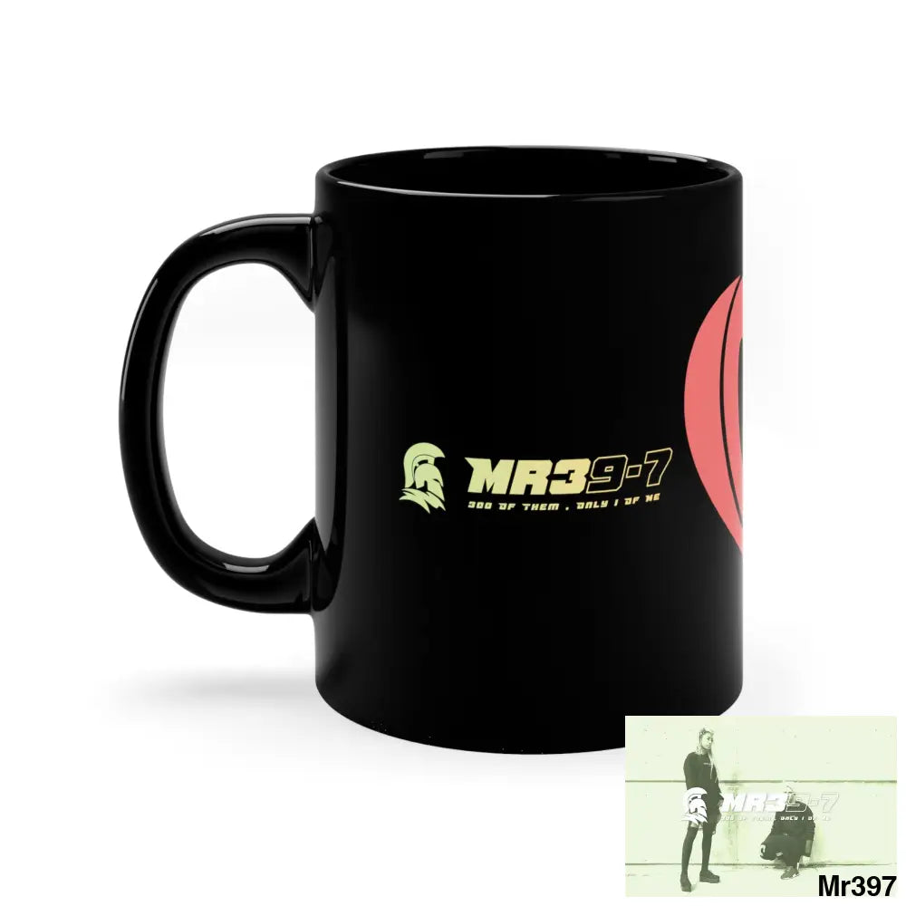 Mr39-7 GBR Love 11oz Black Mug 11oz Mug
