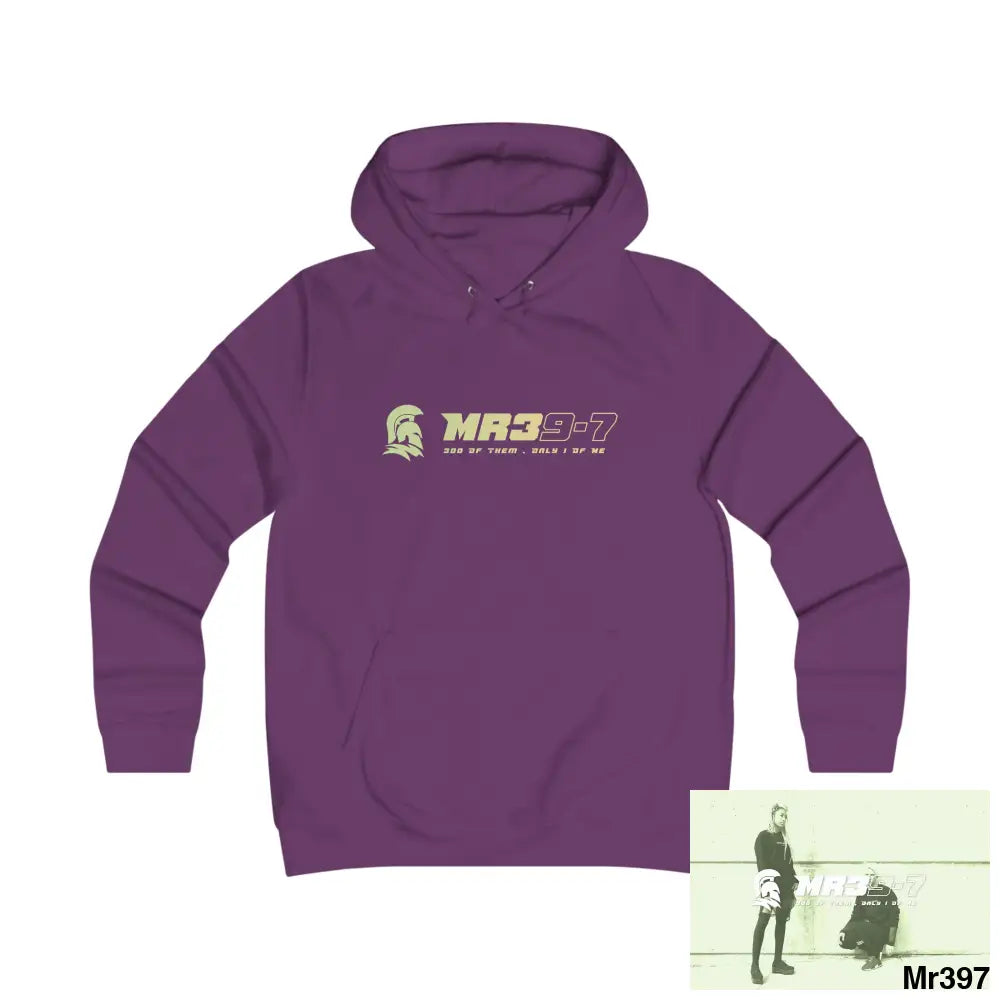 MR39-7 Girlie College Hoodie M / Plum Hoodie