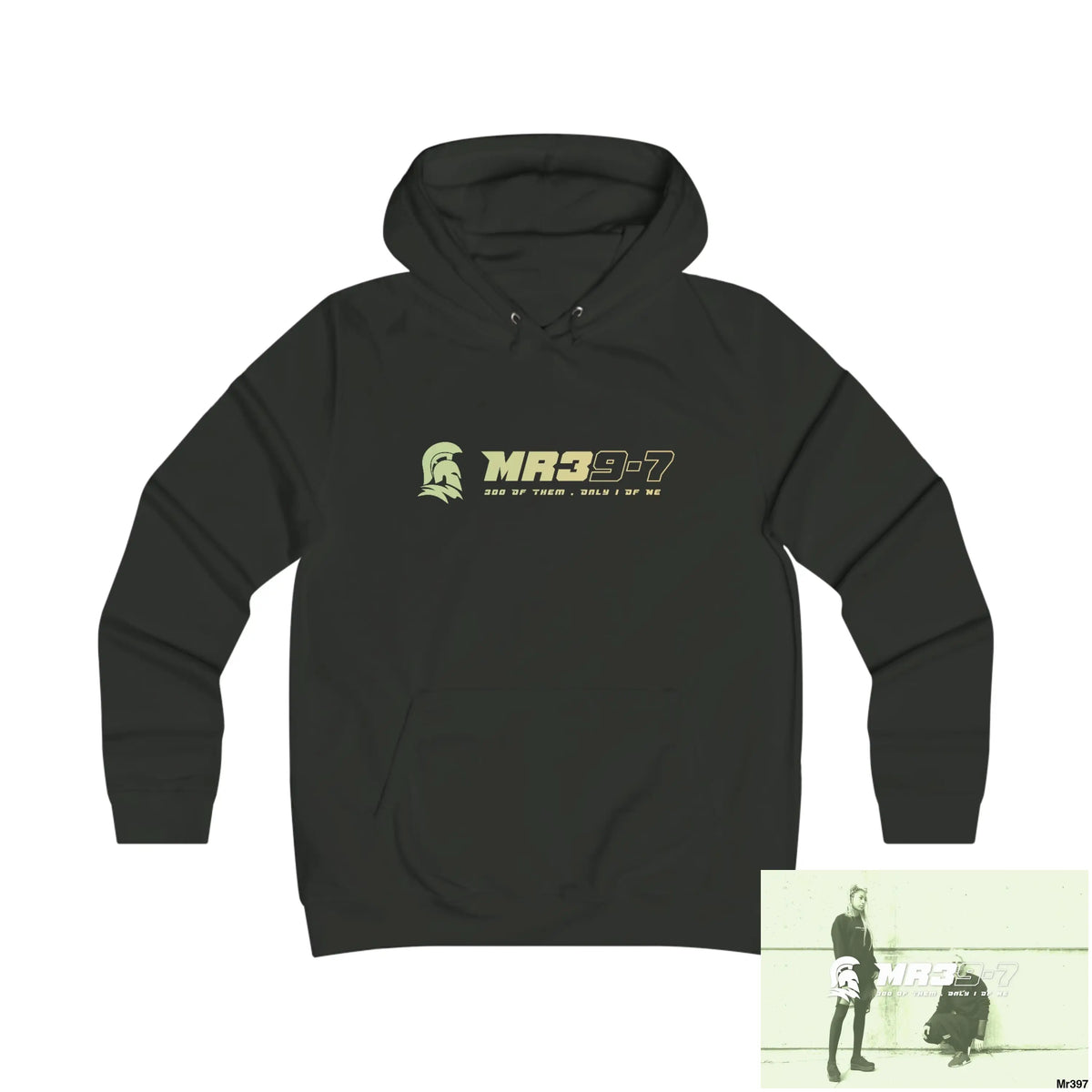 MR39-7 Girlie College Hoodie S / Jet Black Hoodie