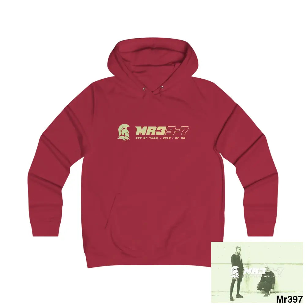 MR39-7 Girlie College Hoodie S / Red Hot Chilli Hoodie