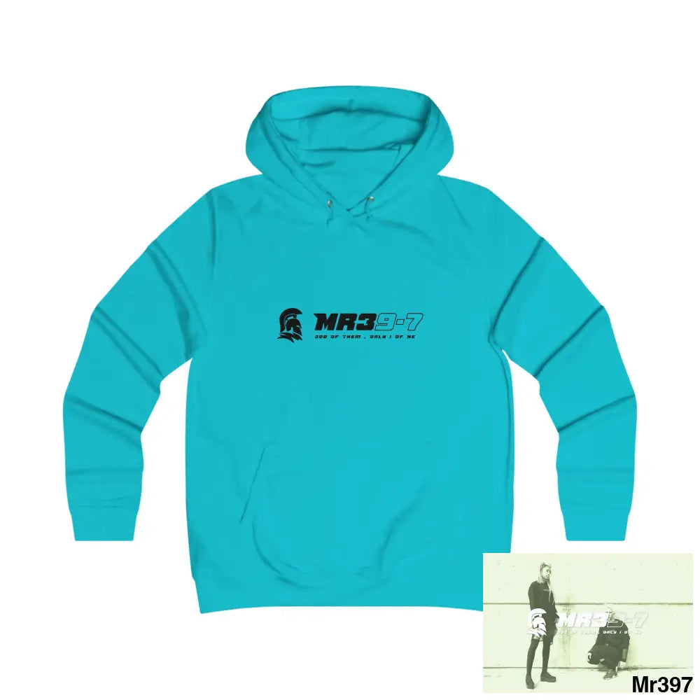 MR39-7 Girlie College Hoodie S / Turquoise Surf Hoodie