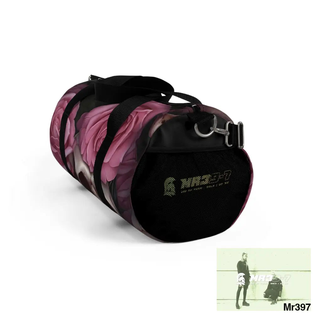 MR39-7 Gothic skulls & Roses Duffel Bag Bags