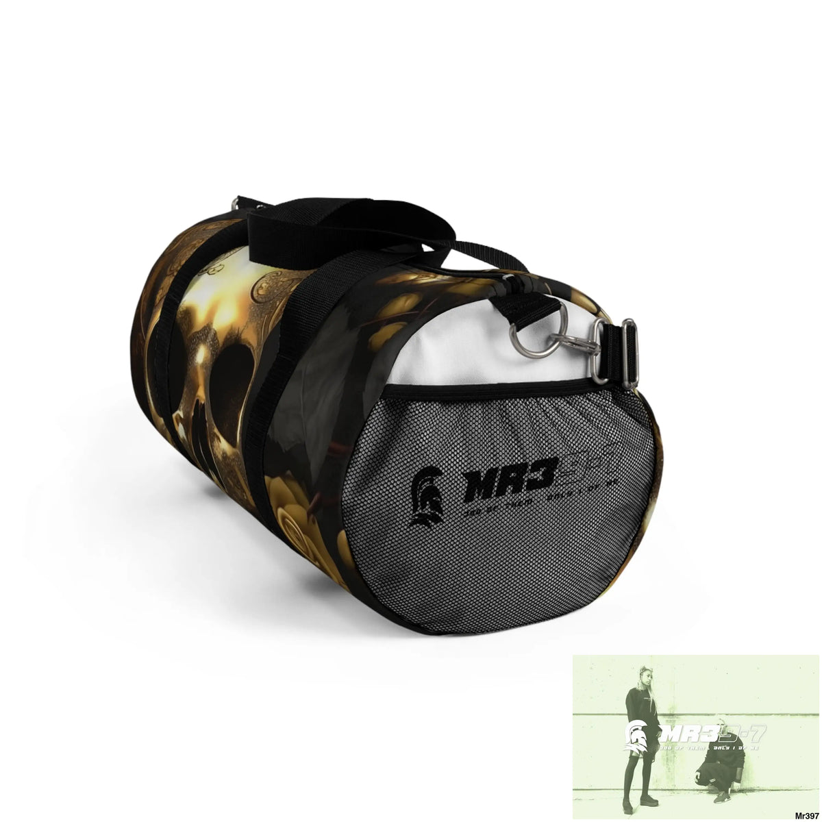 MR39-7 Gothic Skulls & Roses Duffel Bag Bags