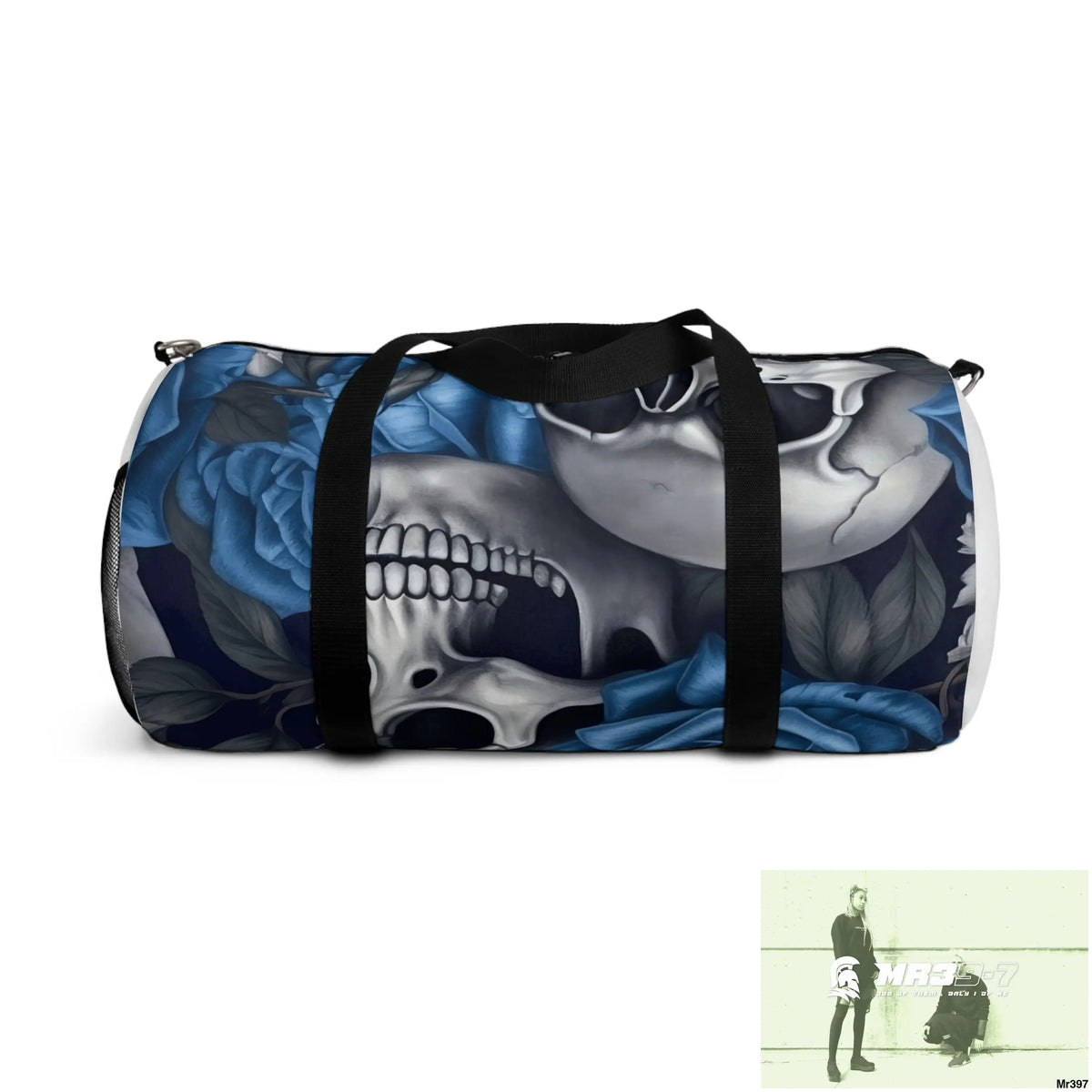 MR39-7 Gothic Skulls & roses Duffel Bag Bags