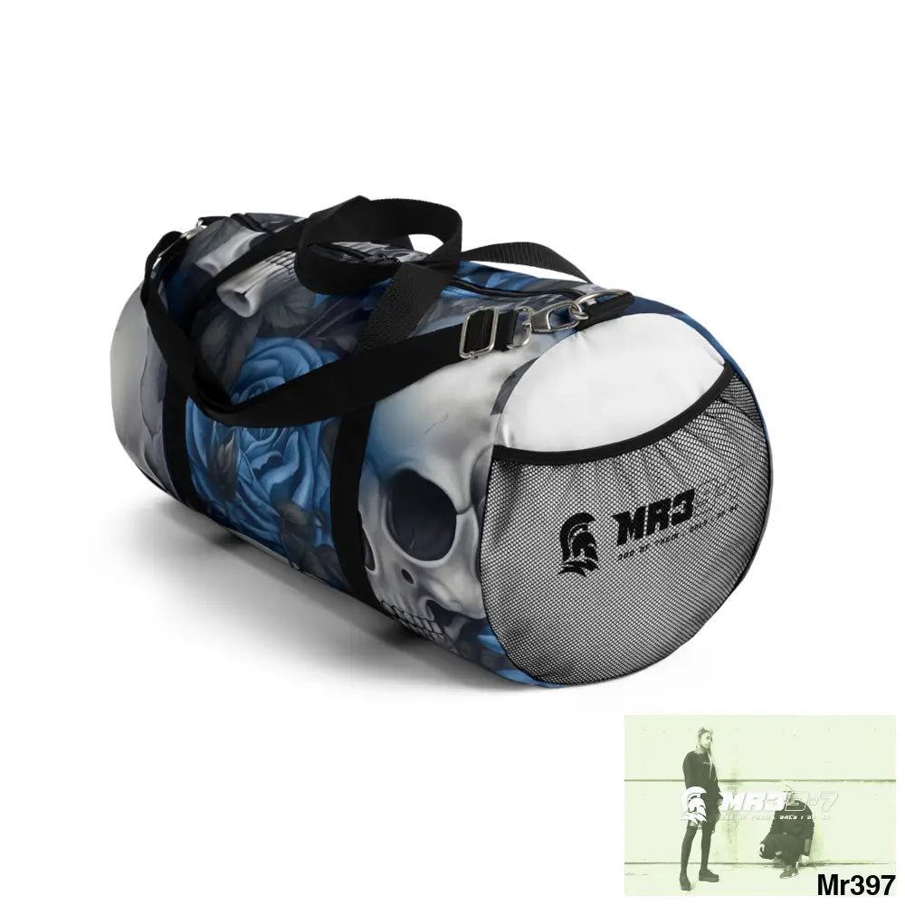 MR39-7 Gothic Skulls & roses Duffel Bag Bags