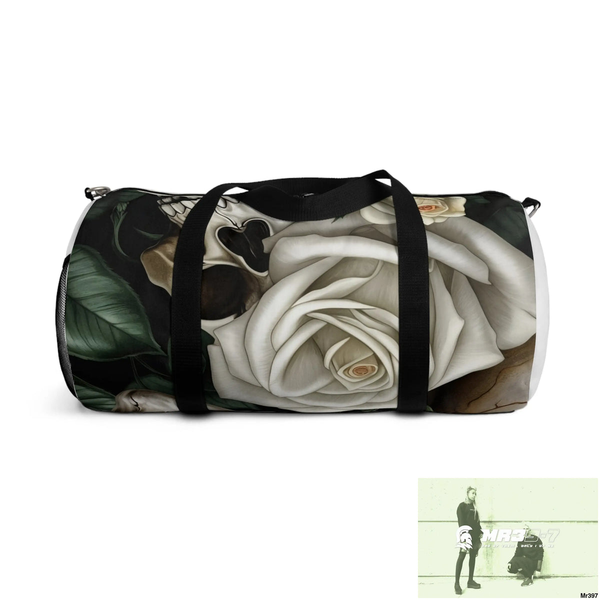 MR39-7 Gothic Skulls & Roses Duffel Bag Bags