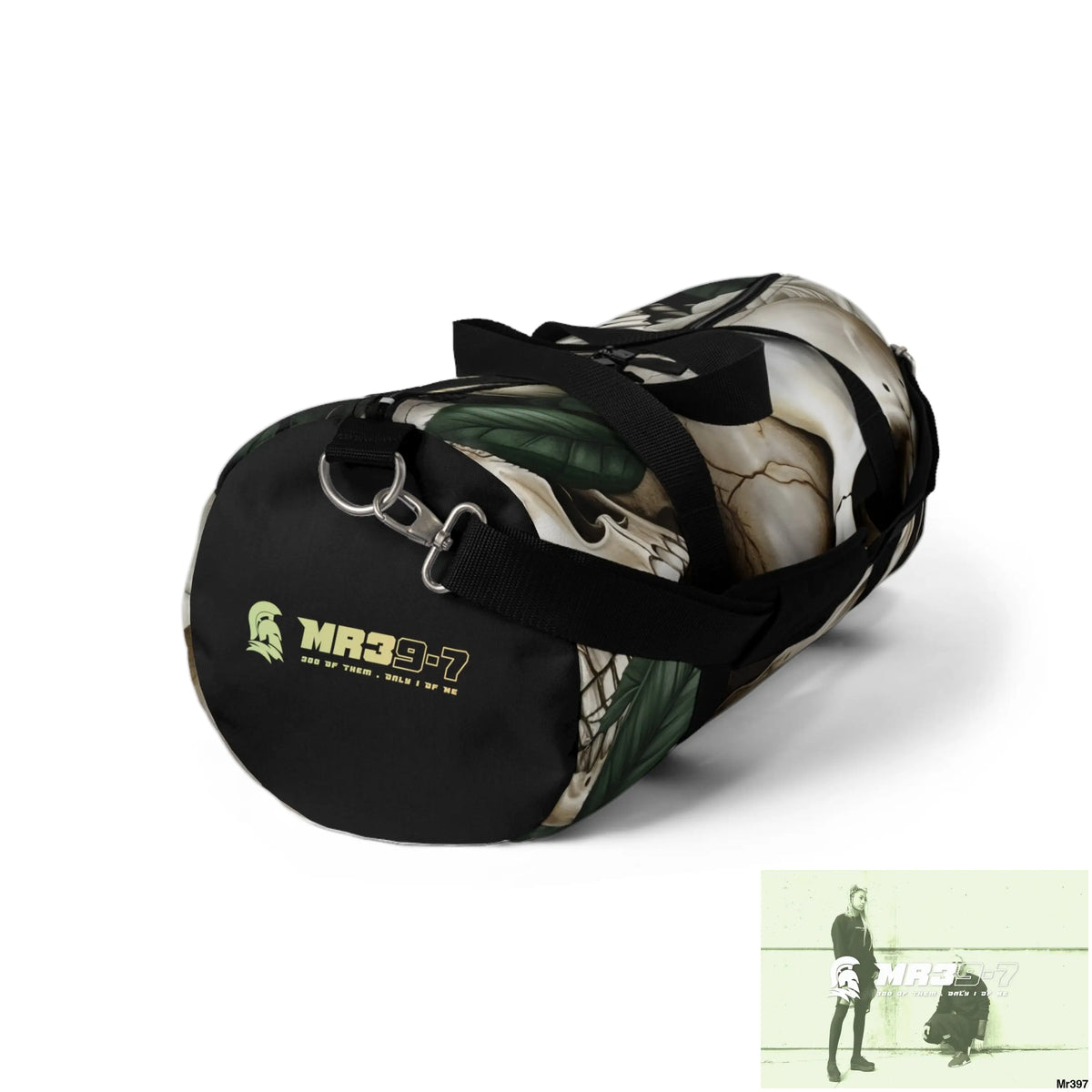 MR39-7 Gothic Skulls & Roses Duffel Bag Bags