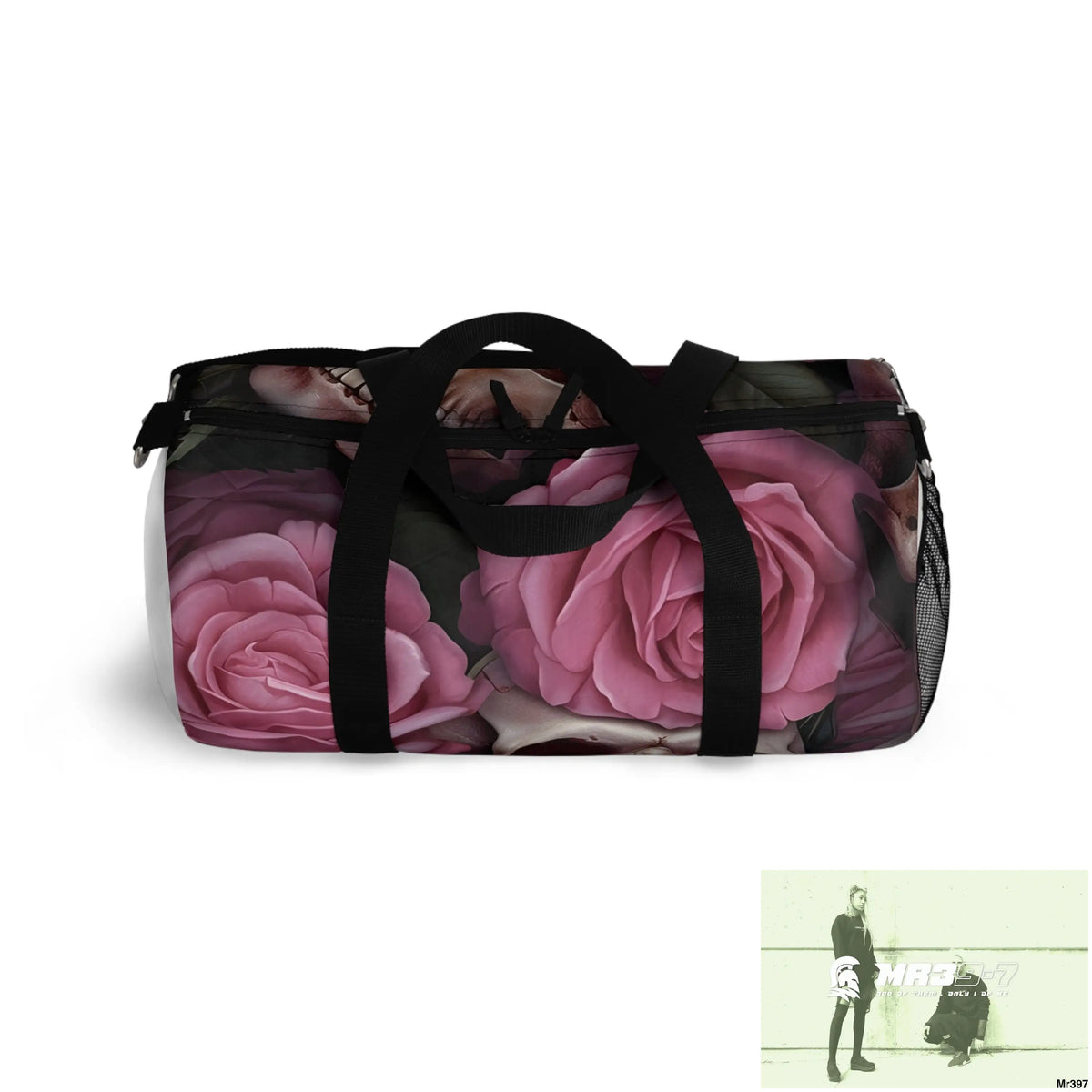 MR39-7 Gothic Skulls & Roses Duffel Bag Bags