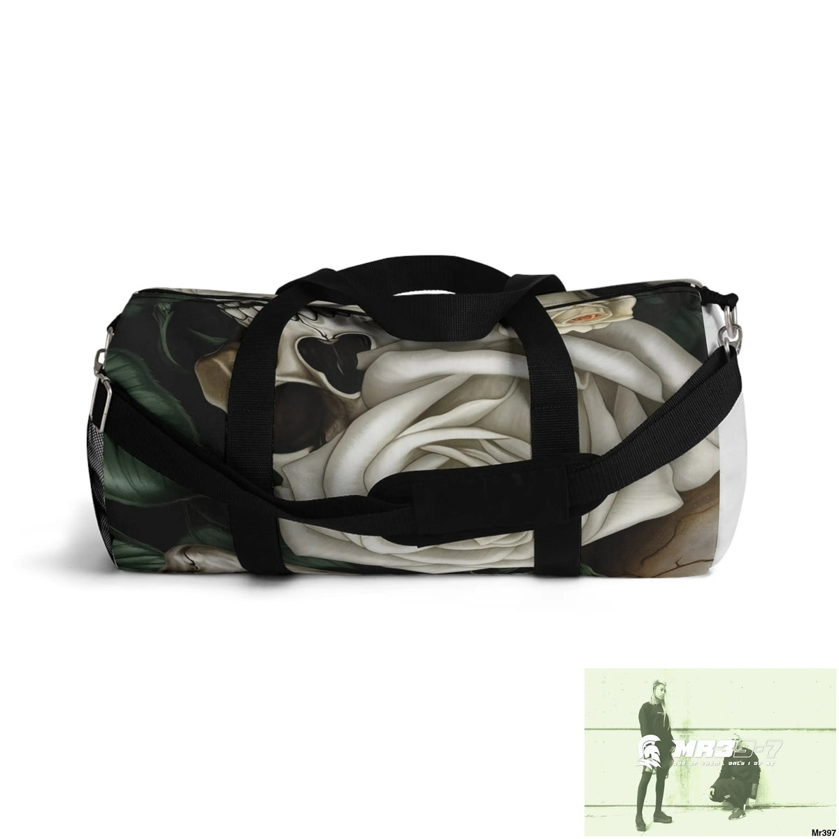 MR39-7 Gothic Skulls & Roses Duffel Bag Bags