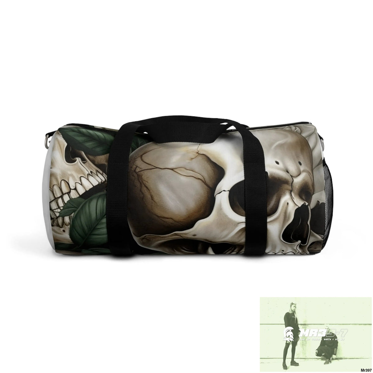 MR39-7 Gothic Skulls & Roses Duffel Bag Small Bags