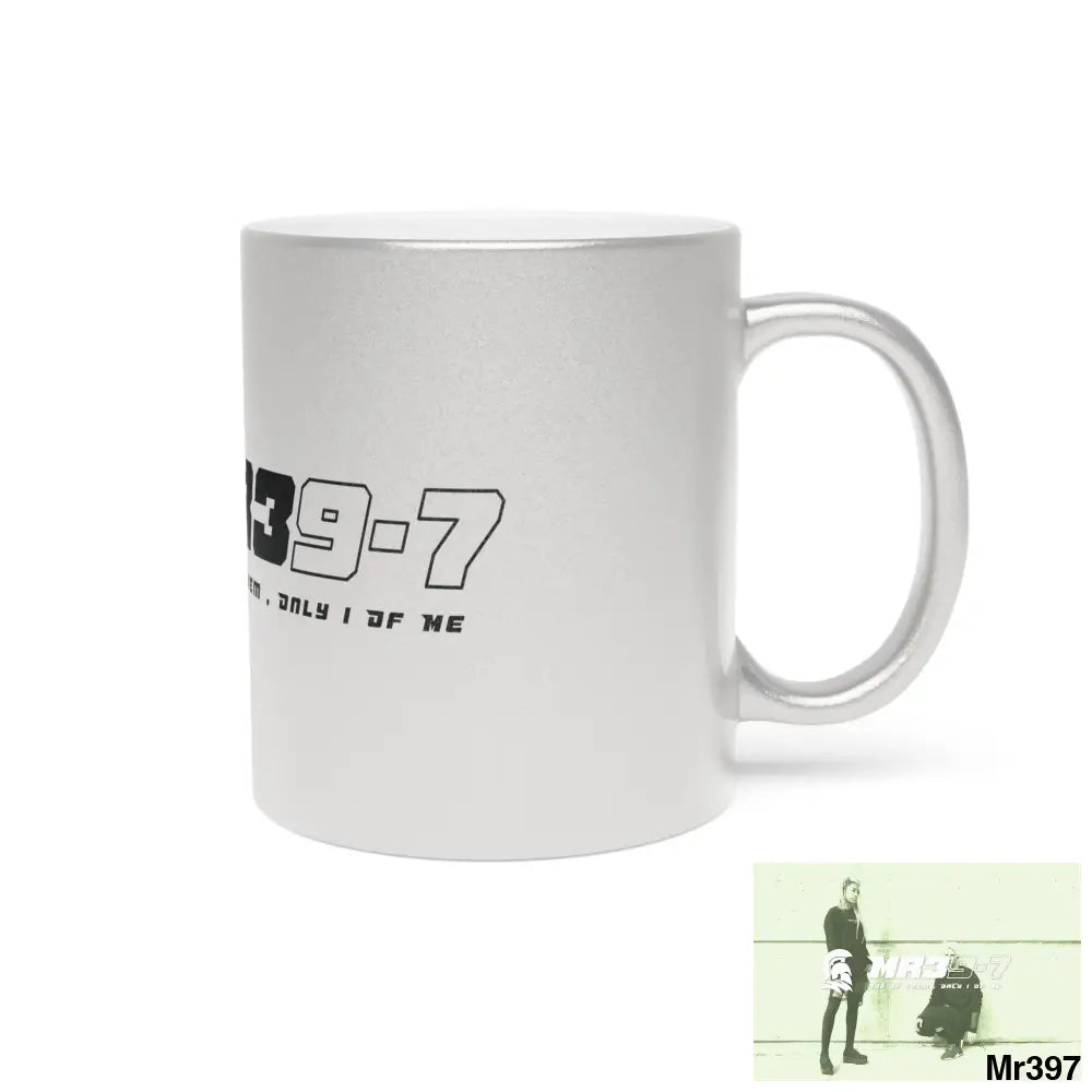 MR39-7 #I7.MI6A1London Edition Metallic Mug (Silver\Gold) Mug