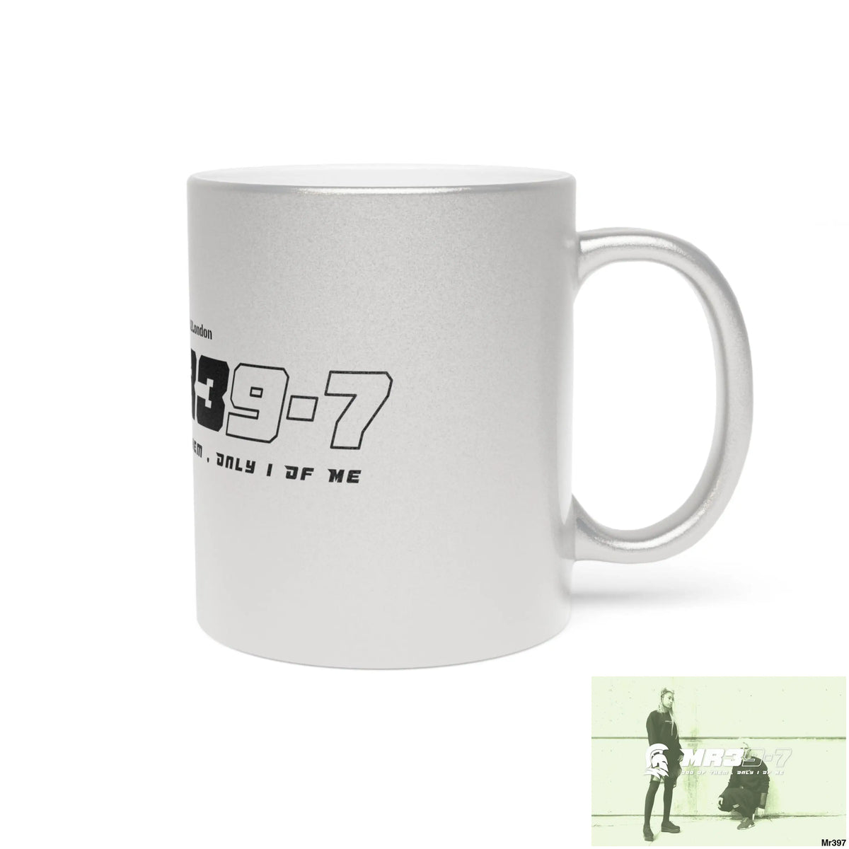 MR39-7 #I7.MI6A1London Edition Metallic Mug (Silver\Gold) Mug