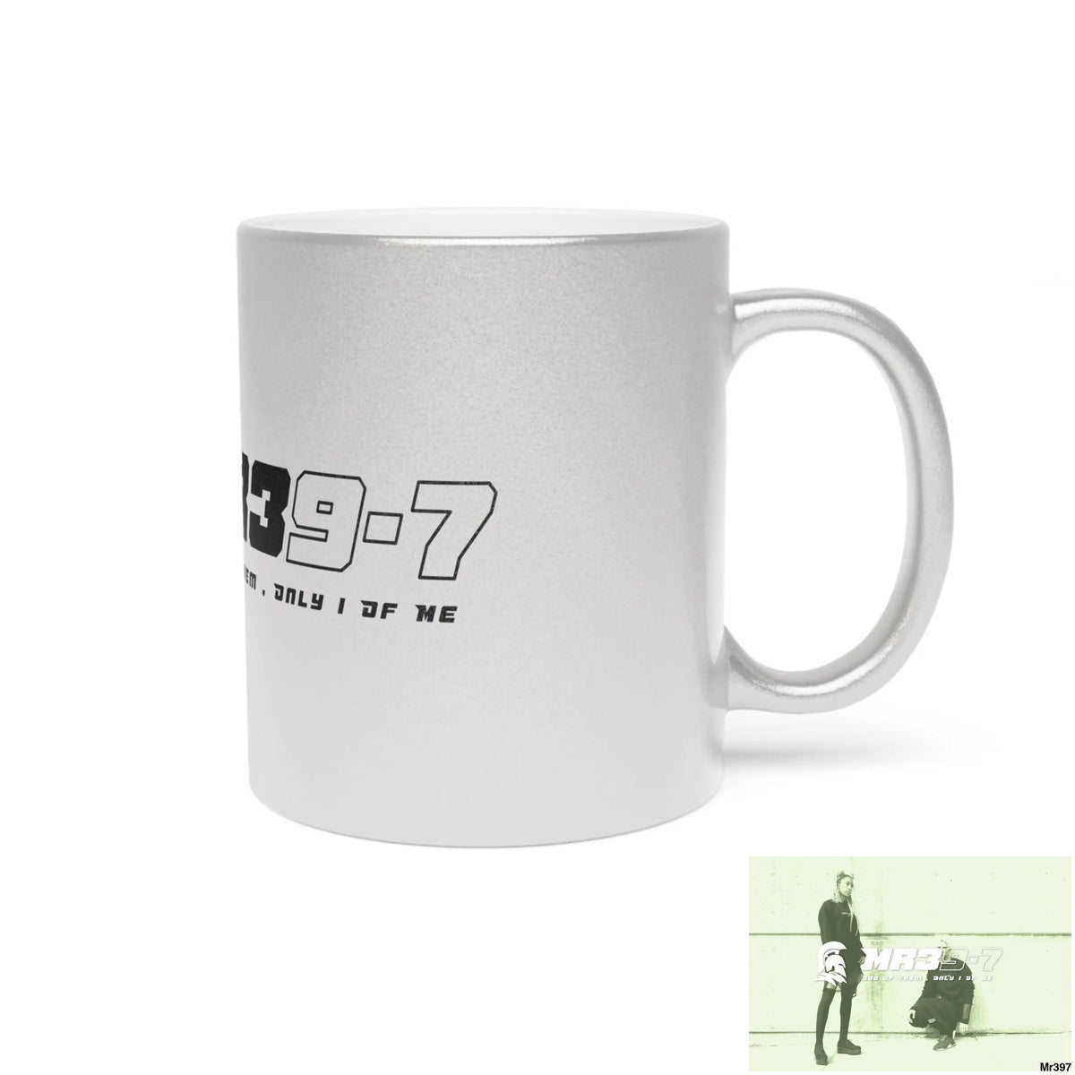 MR39-7 #I7.MI6A1London Edition Metallic Mug (Silver\Gold) Mug
