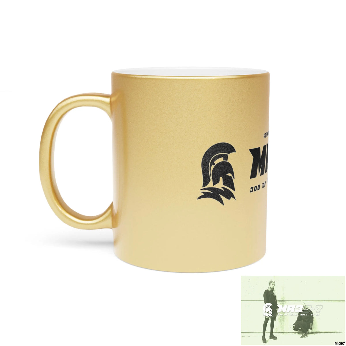 MR39-7 #I7.MI6A1London Edition Metallic Mug (Silver\Gold) Mug