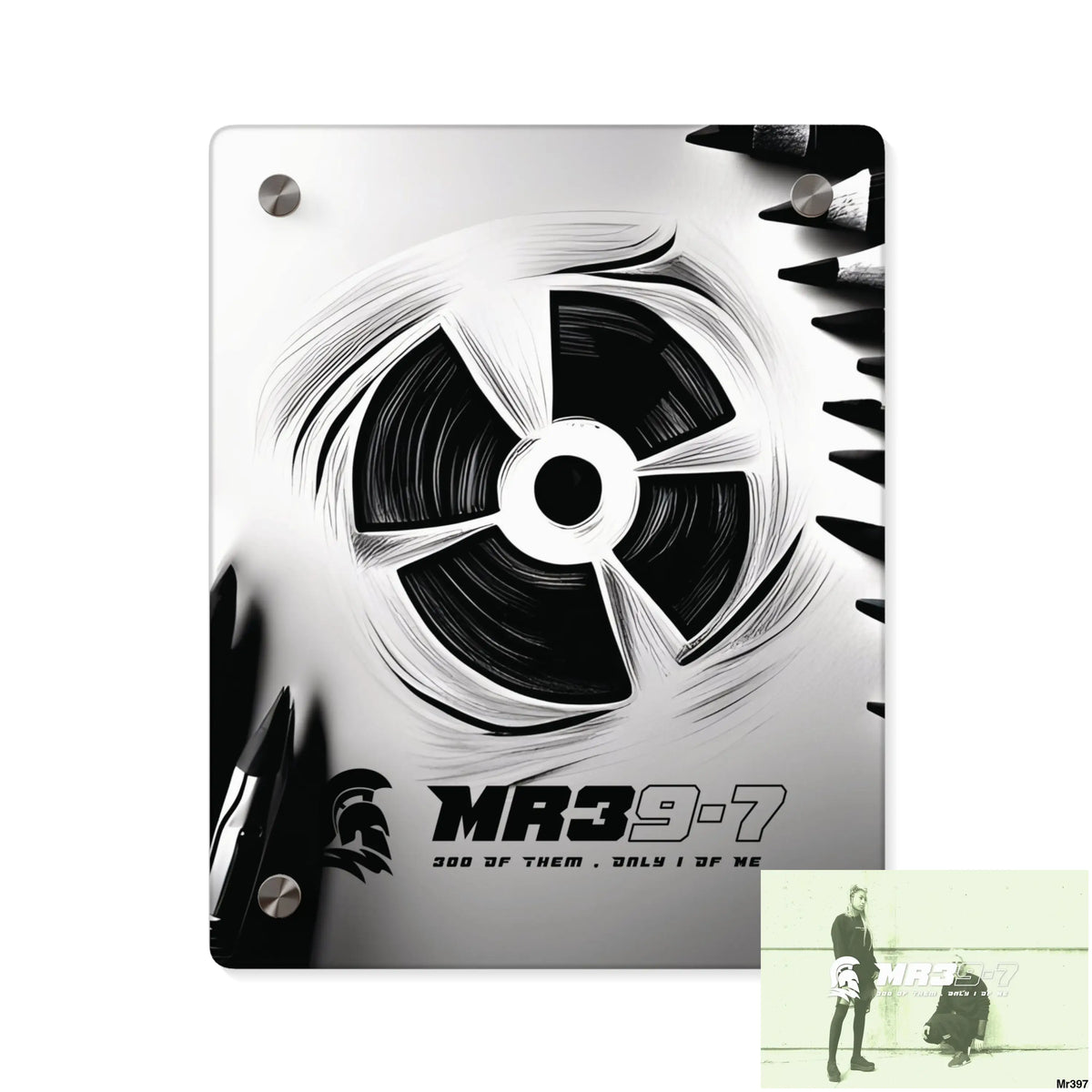 MR39-7 in blind 2014 Military G Radiation blast Acrylic Wall Art Panels 8″ x 10″ (Vertical) / 0.25’’ Home Decor