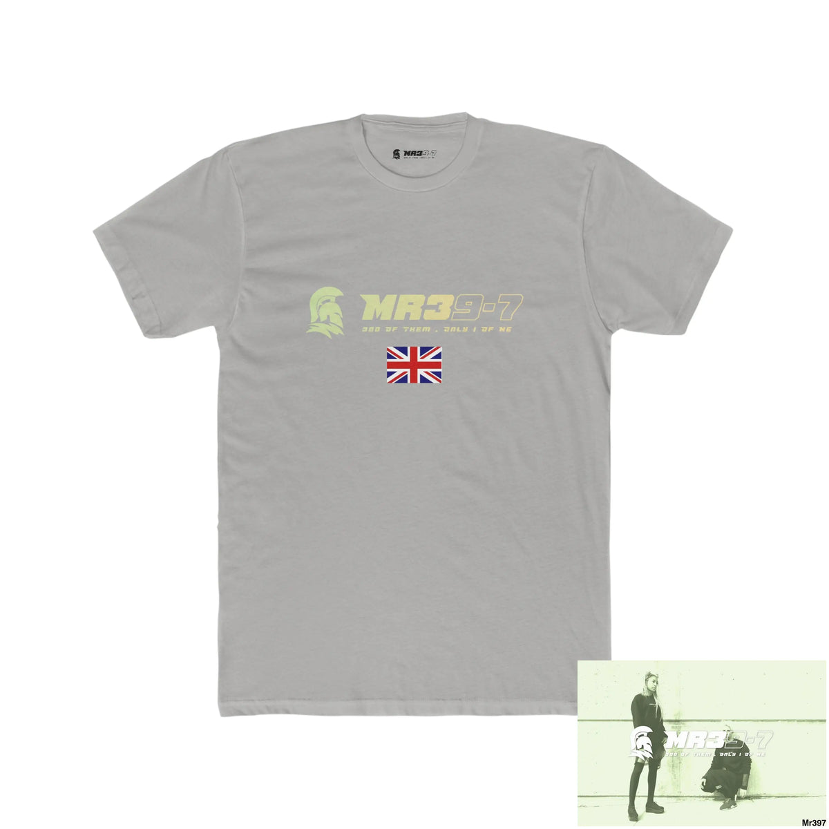 Mr39-7 Kenya 2015 in Blind Spy issues and sheets Men’s Cotton Crew Tee Solid Light Grey / S T-Shirt