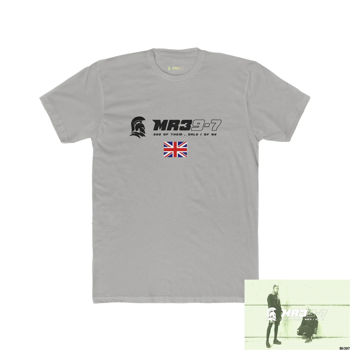 Mr39-7 Kenya 2015 Nairobi Walk of Honour Mr Asia Nice Hair Men’s Cotton Crew Tee Solid Light Grey / S T-Shirt