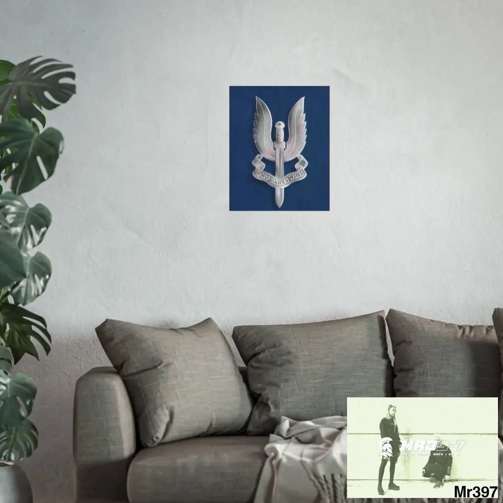 MR39-7 Kenya 2015 no1 British Special Air Service SAS inspired Fine Art Posters 16’’ x 20’’ (Vertical) / Matte Poster