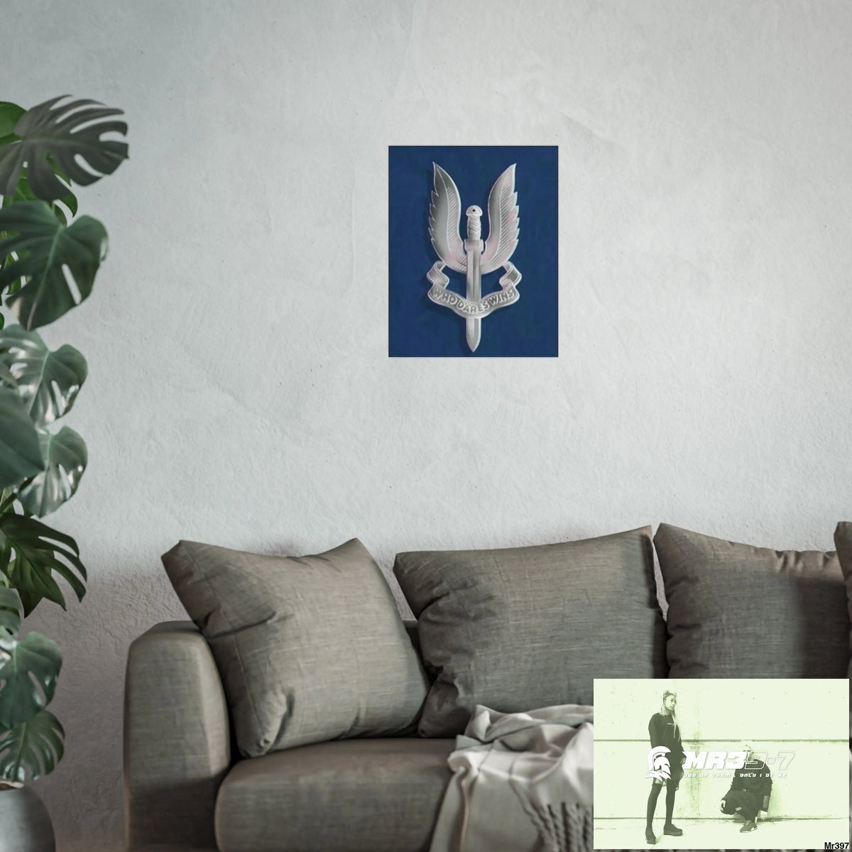 MR39-7 Kenya 2015 no1 British Special Air Service SAS inspired Fine Art Posters 16’’ x 20’’ (Vertical) / Matte Poster