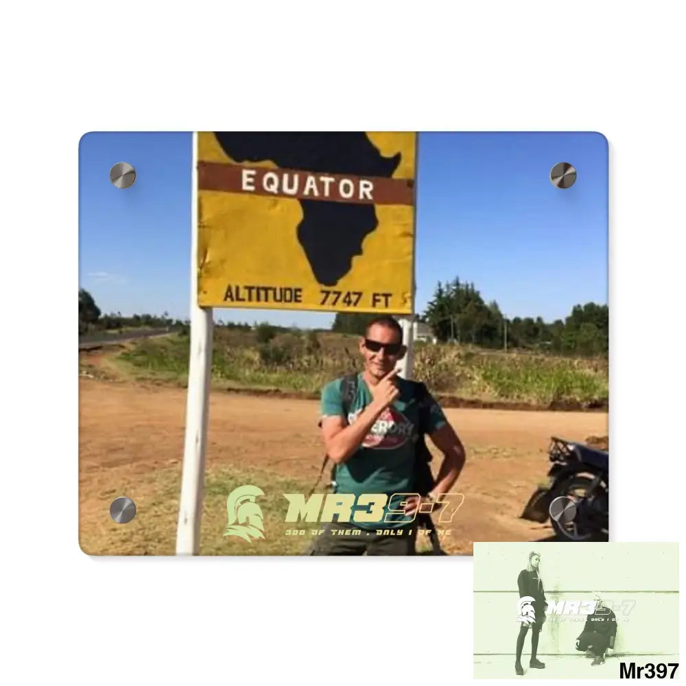 MR39-7 Kenya Equator Tactical pick up 2015 Acrylic Wall Art Panels 10″ x 8″ (Horizontal) / 0.25’’ Home Decor