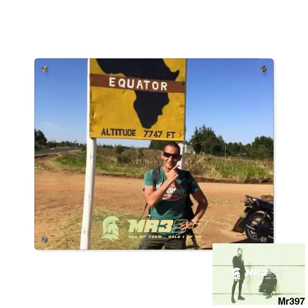 MR39-7 Kenya Equator Tactical pick up 2015 Acrylic Wall Art Panels 20″ x 16″ (Horizontal) / 0.25’’ Home Decor