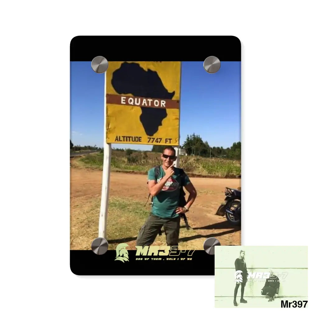 MR39-7 Kenya Equator Tactical pick up 2015 Acrylic Wall Art Panels Home Decor