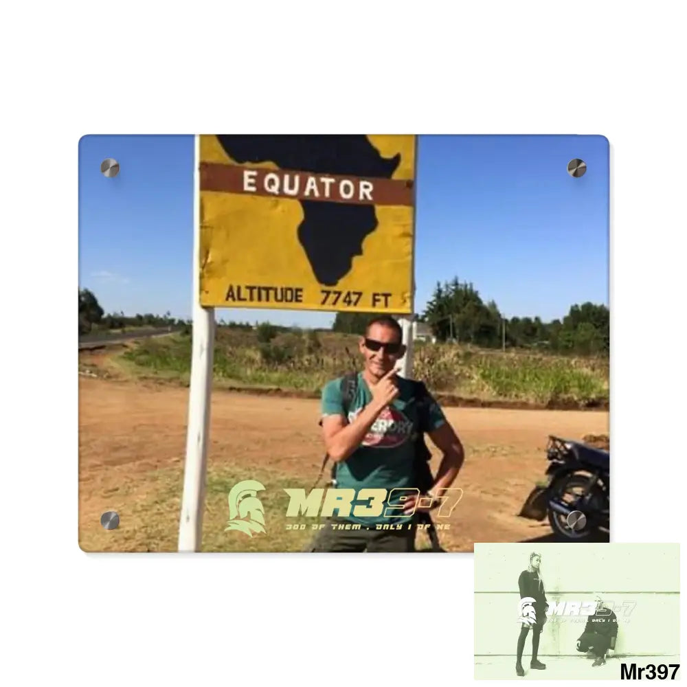 MR39-7 Kenya Equator Tactical pick up 2015 Acrylic Wall Art Panels Home Decor