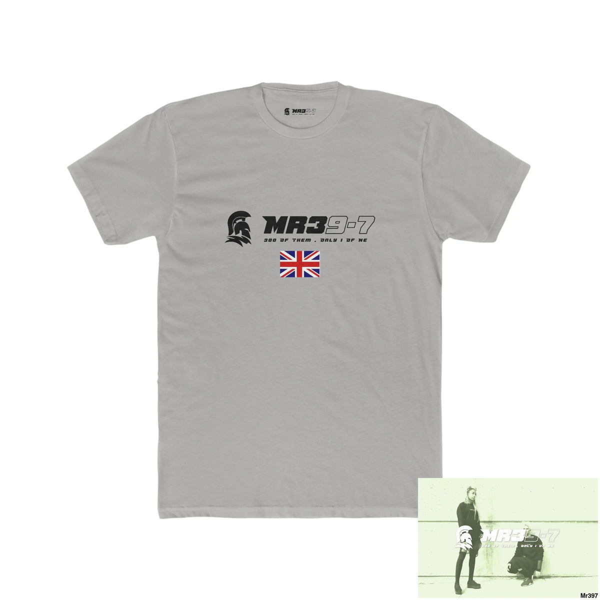 Mr39-7 Kenya I See the Assassin Failed Men’s Cotton Crew Tee Solid Light Grey / S T-Shirt