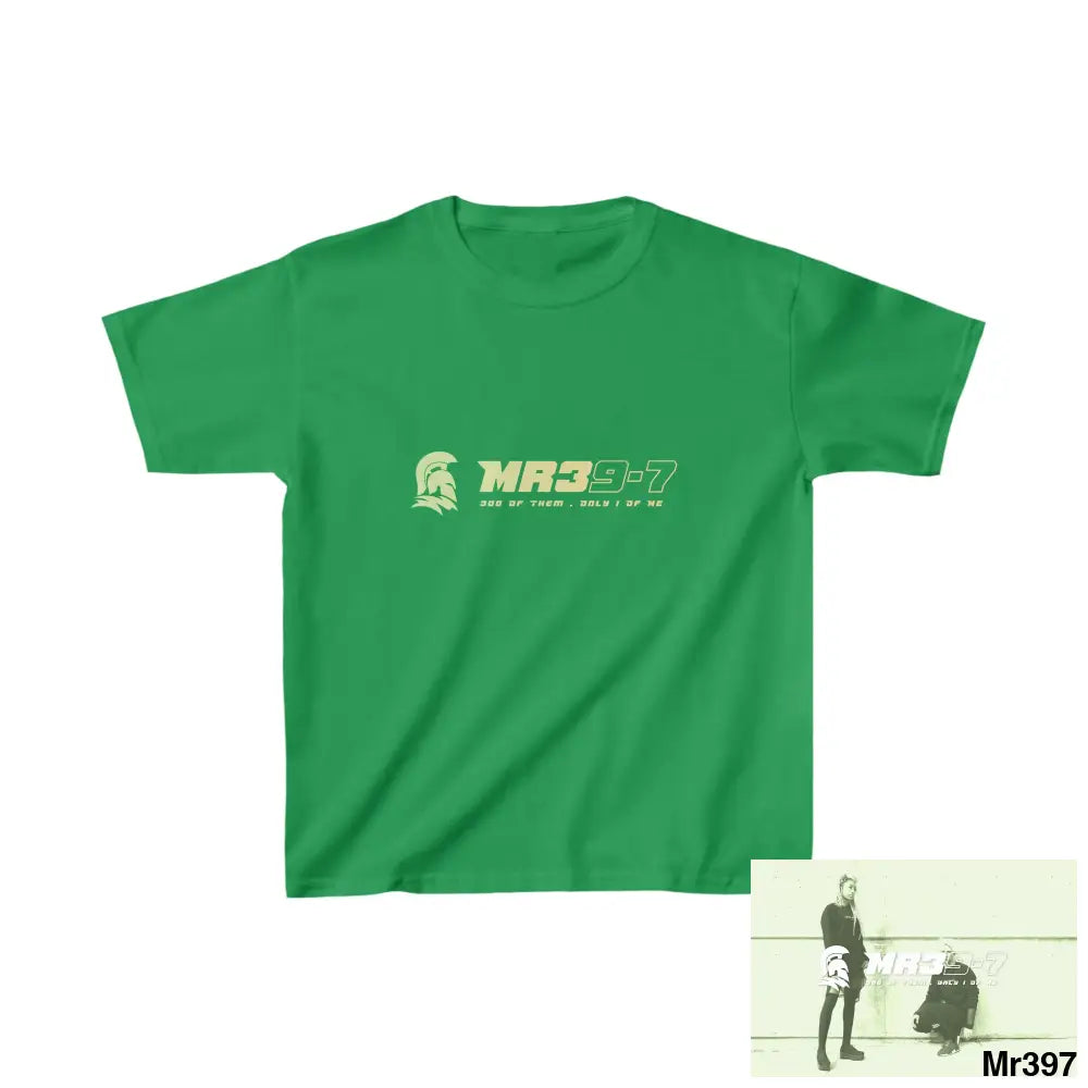 MR39-7 Kids Heavy Cotton™ Tee XS / Irish Green Kids clothes