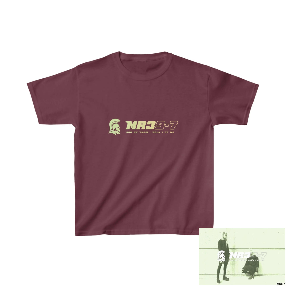 MR39-7 Kids Heavy Cotton™ Tee XS / Maroon Kids clothes