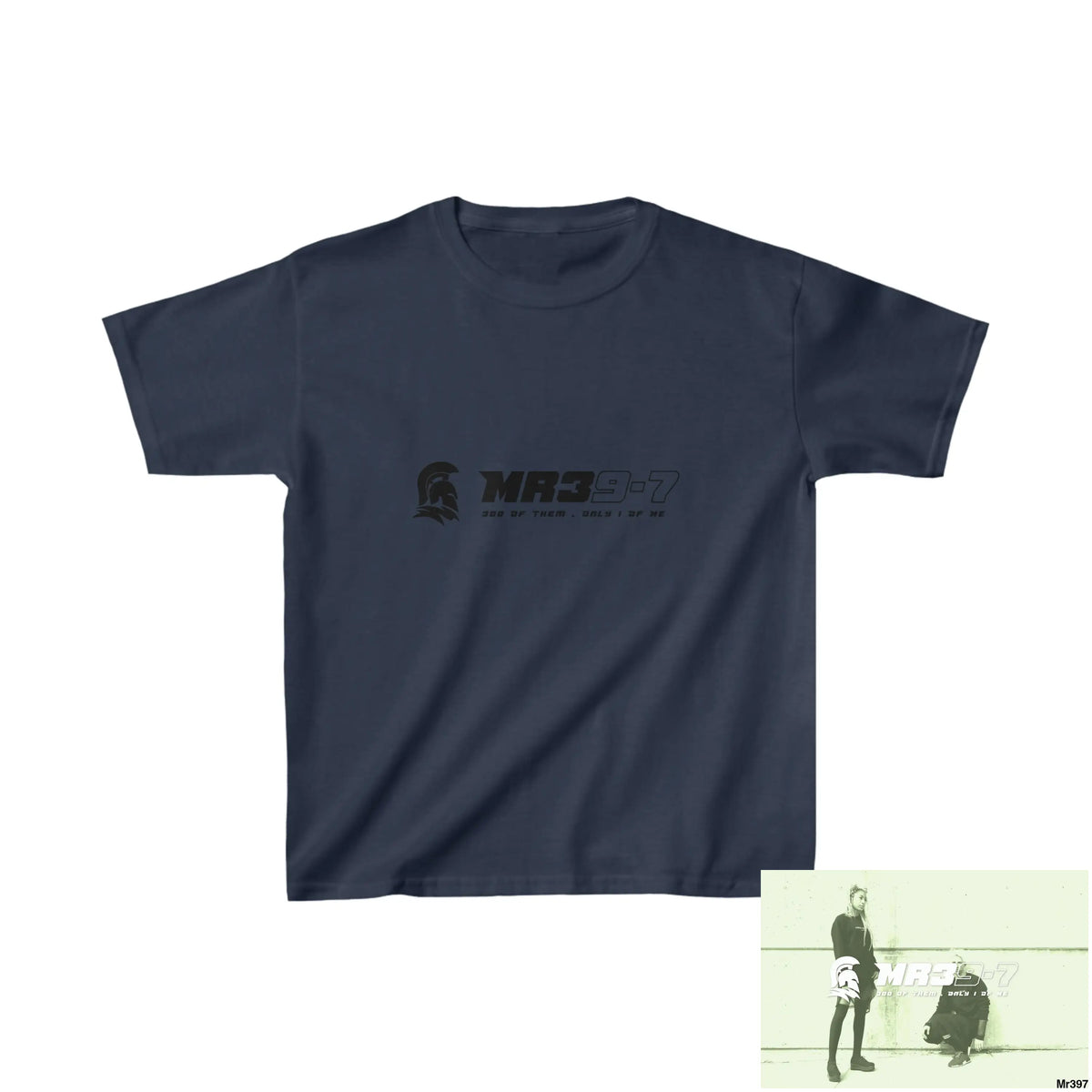 MR39 7- Kids Heavy Cotton™ Tee XS / Navy Kids clothes