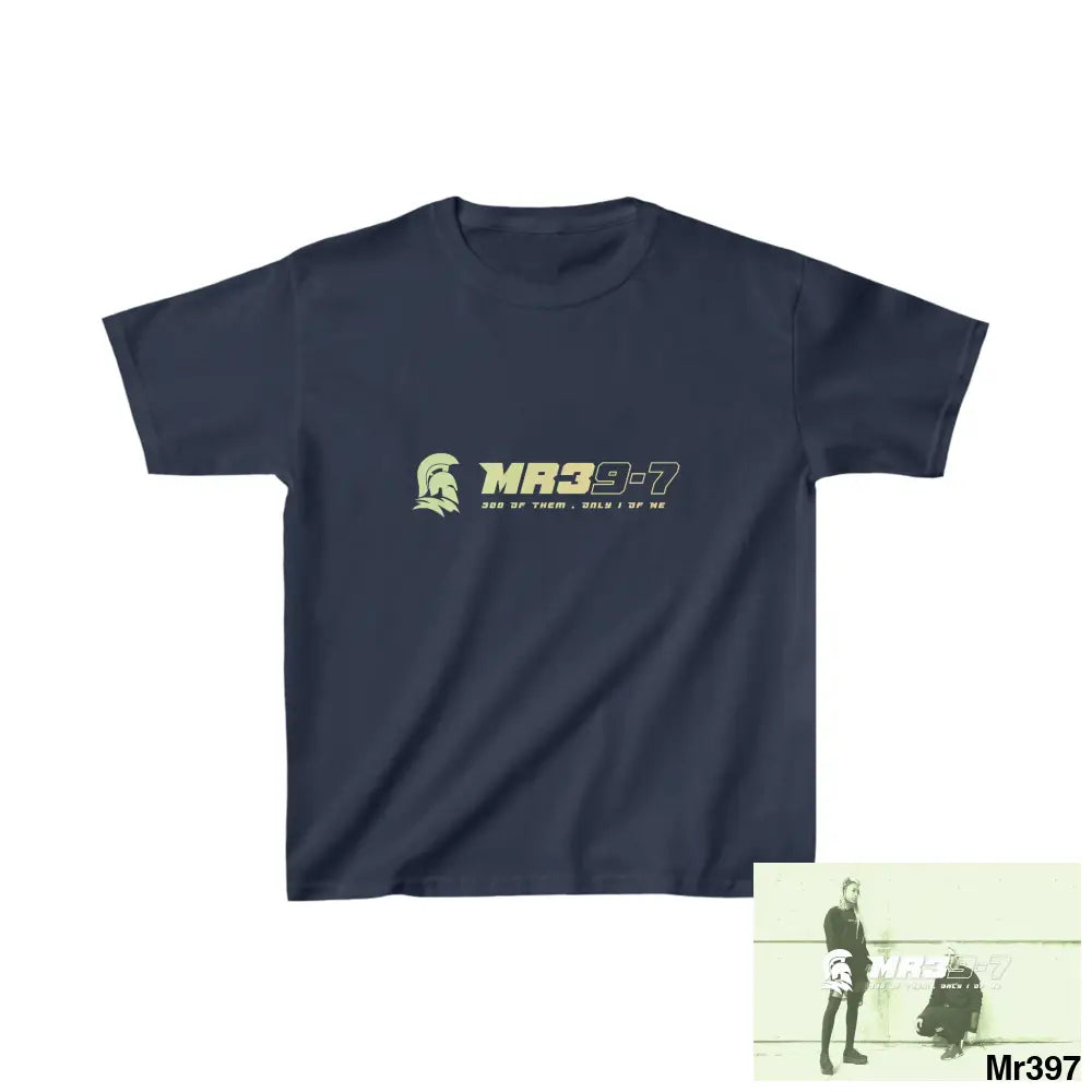 MR39-7 Kids Heavy Cotton™ Tee XS / Navy Kids clothes