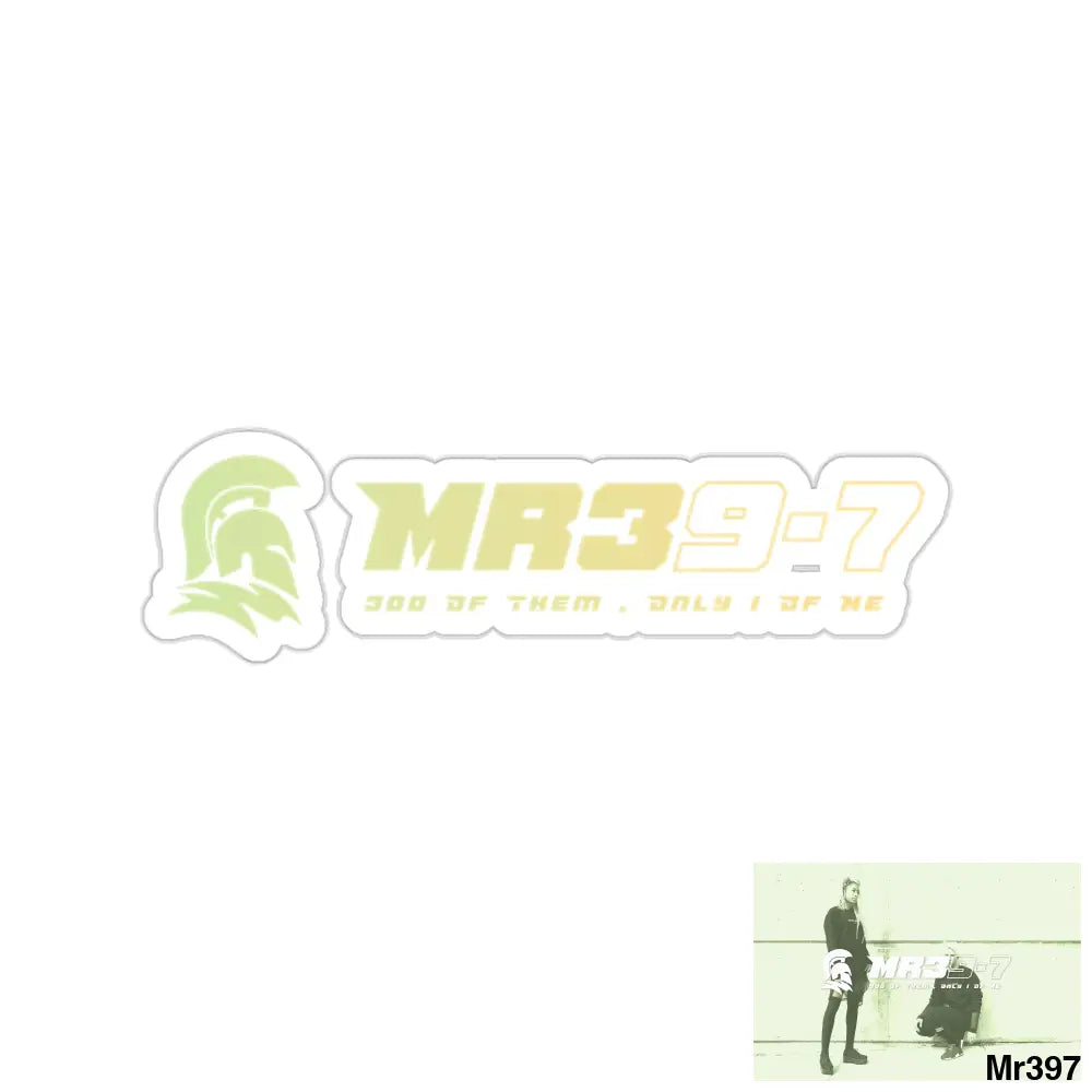 Mr39-7 Kiss-Cut Stickers 2’’ × 2’’ / White Paper products