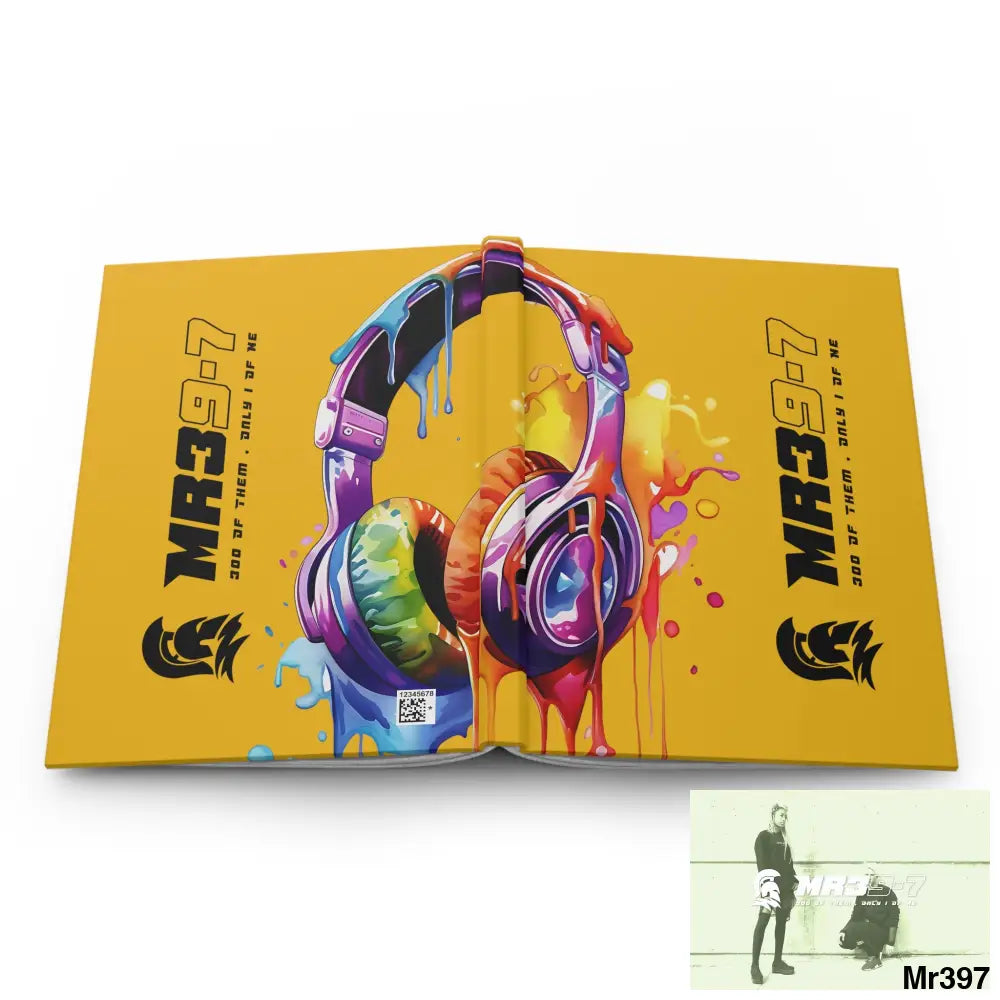 Mr39-7 Melting Headset Hardcover Journal Matte Journal Paper products