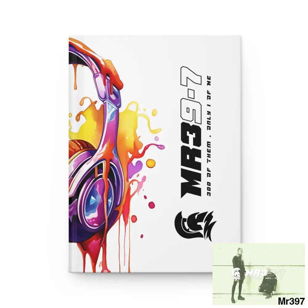 Mr39-7 melting headset Hardcover Journal Matte Journal Paper products