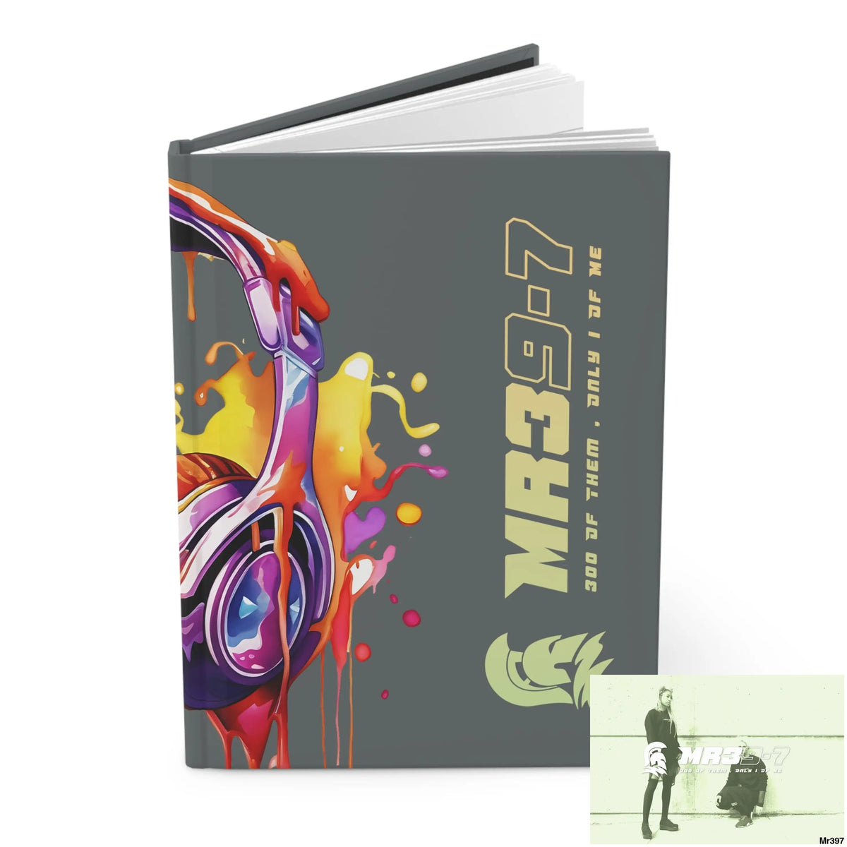 Mr39-7 Melting Headset Hardcover Journal Matte Journal Paper products