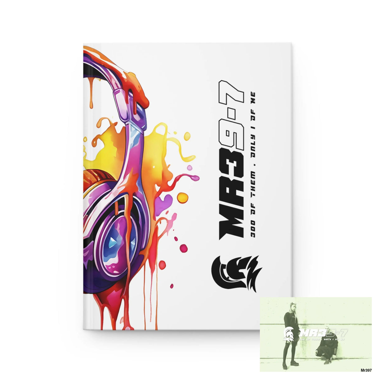 Mr39-7 melting headset Hardcover Journal Matte Journal Paper products