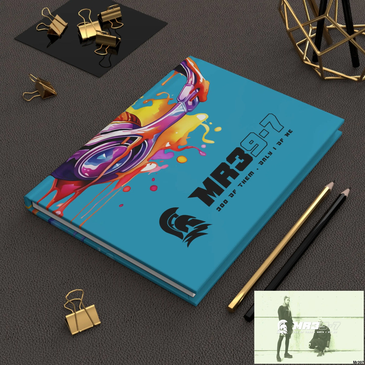 Mr39-7 Melting Headset Hardcover Journal Matte Journal Paper products