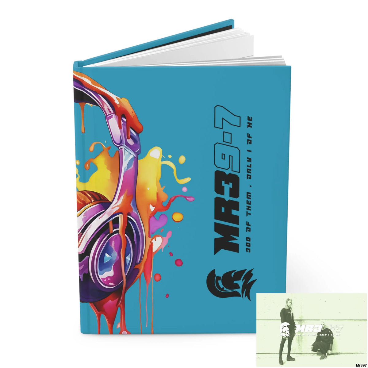 Mr39-7 Melting Headset Hardcover Journal Matte Journal Paper products