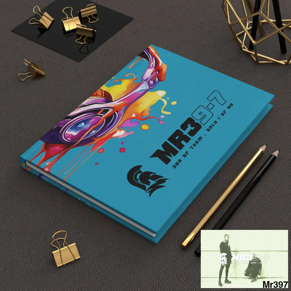 Mr39-7 Melting Headset Hardcover Journal Matte Journal Paper products