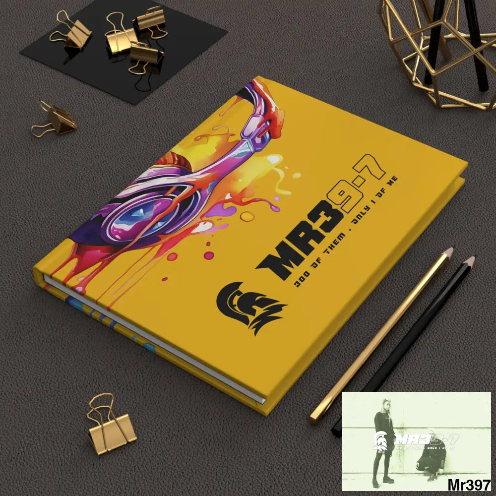 Mr39-7 Melting Headset Hardcover Journal Matte Journal Paper products