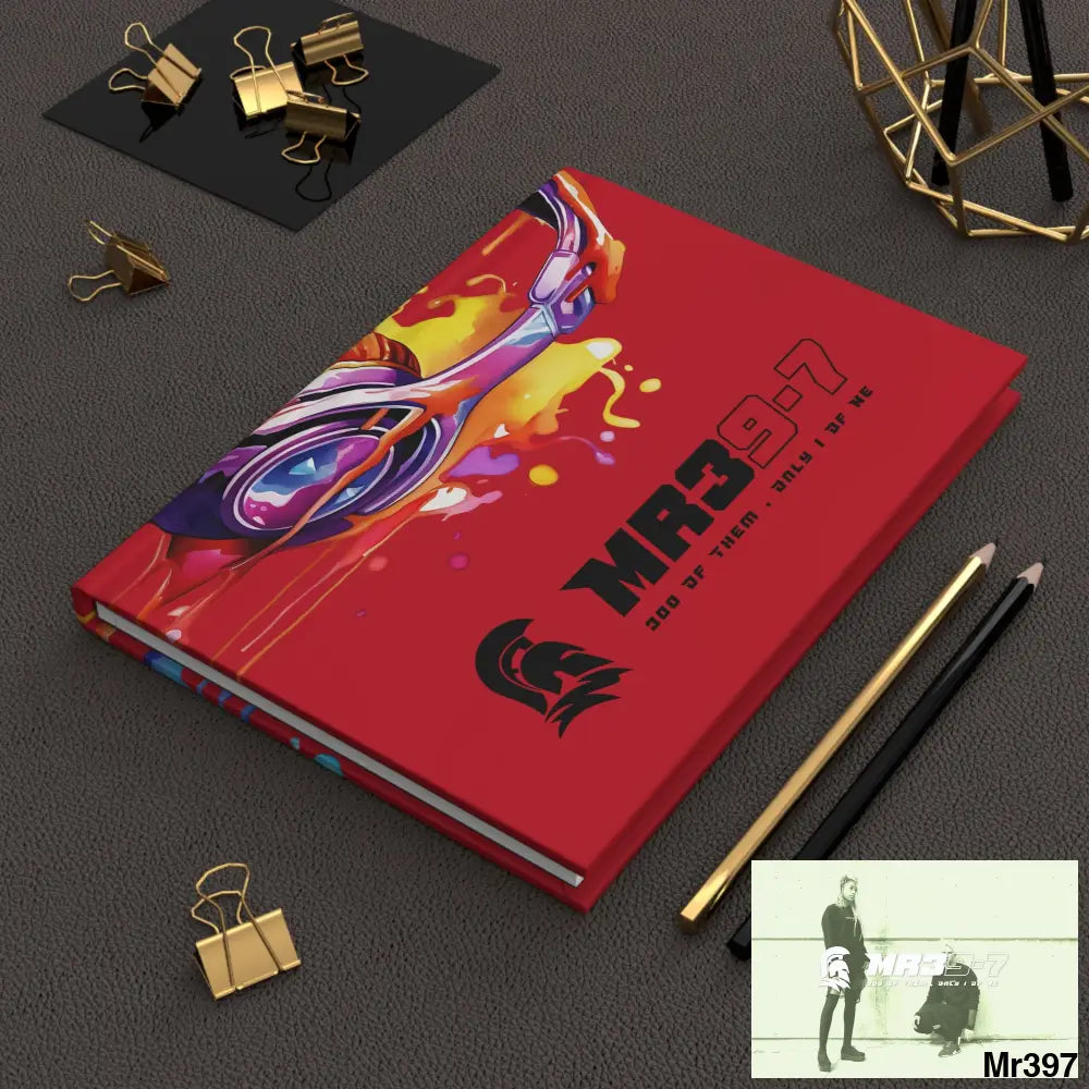 Mr39-7 Melting Headset Hardcover Journal Matte Journal Paper products