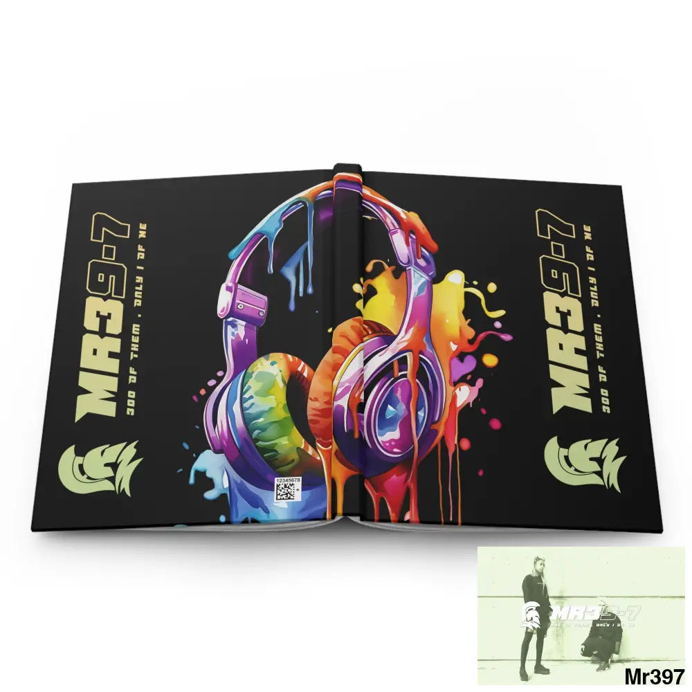 Mr39-7 Melting Headset Hardcover Journal Matte Journal Paper products