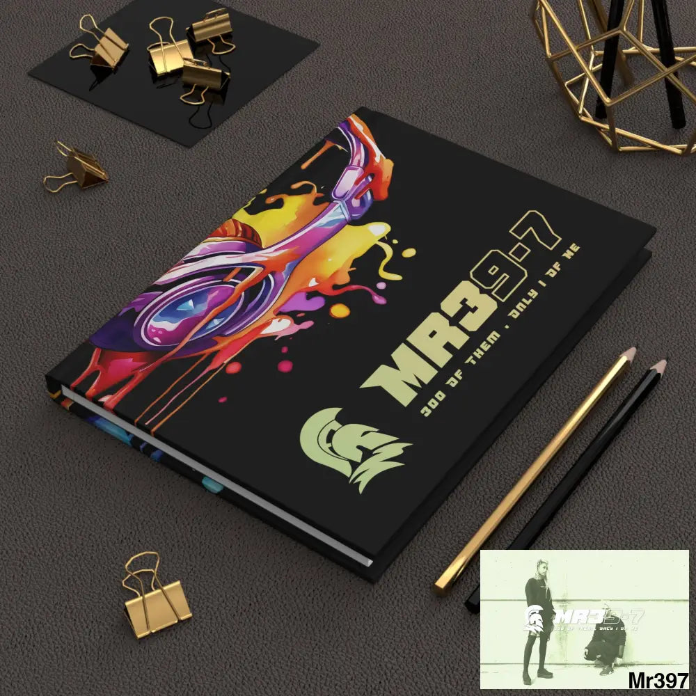 Mr39-7 Melting Headset Hardcover Journal Matte Journal Paper products