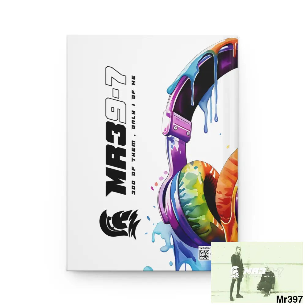 Mr39-7 melting headset Hardcover Journal Matte Journal Paper products