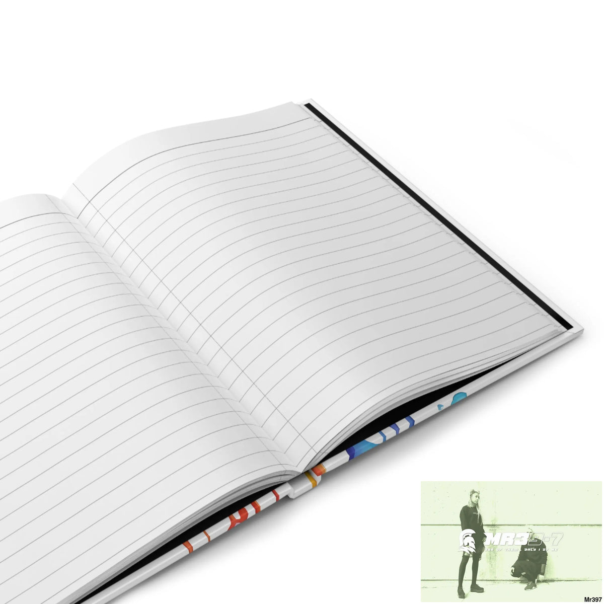 Mr39-7 melting headset Hardcover Journal Matte Journal Paper products
