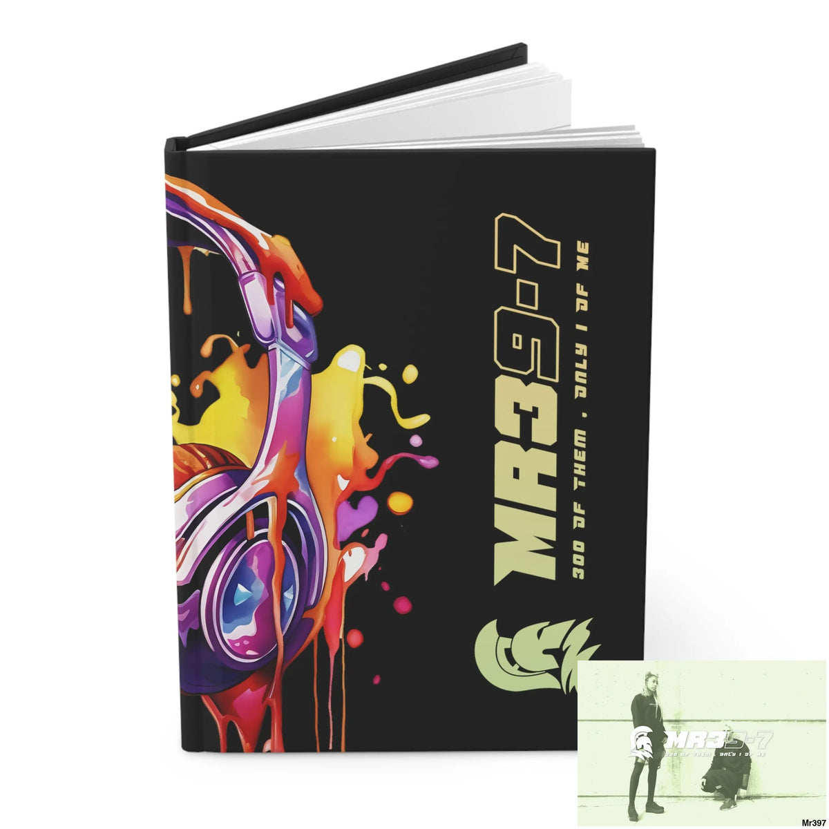 Mr39-7 Melting Headset Hardcover Journal Matte Journal Paper products