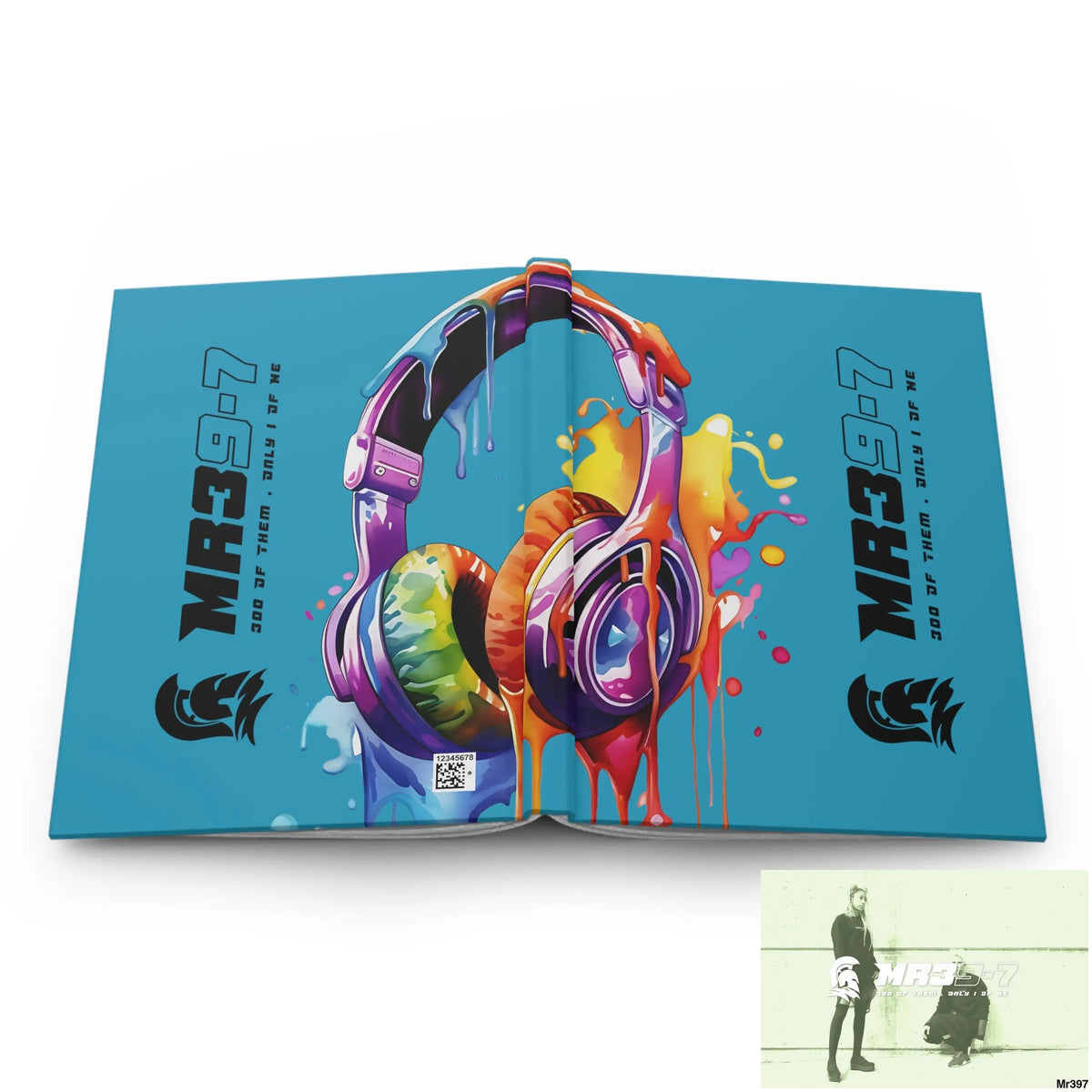 Mr39-7 Melting Headset Hardcover Journal Matte Journal Paper products