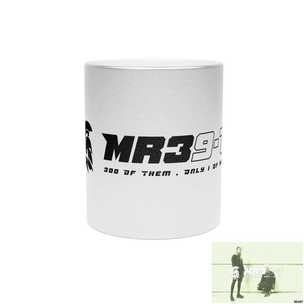 MR39-7 Metallic Mug (Silver\Gold) 11oz / Silver Mug