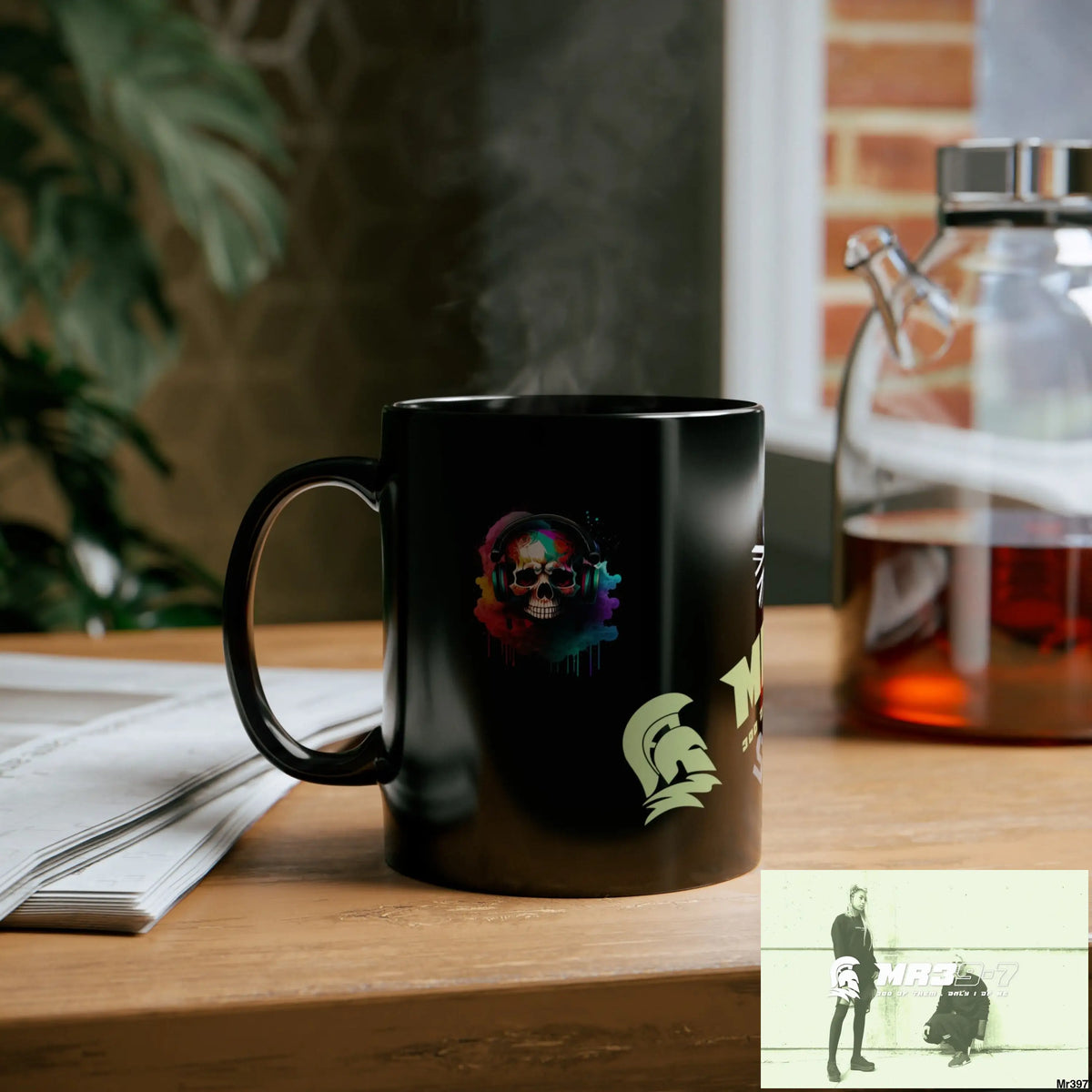 Mr39-7 Music / 55’ s back 11oz Tactical GB / Wales Black Mug Mental Health VAR / My Life My Deaths Their Plans Failed